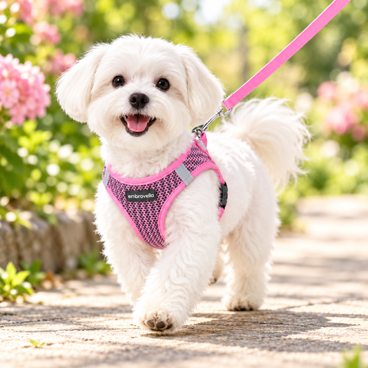 Embrovella Air Mesh Puppy Walk Set