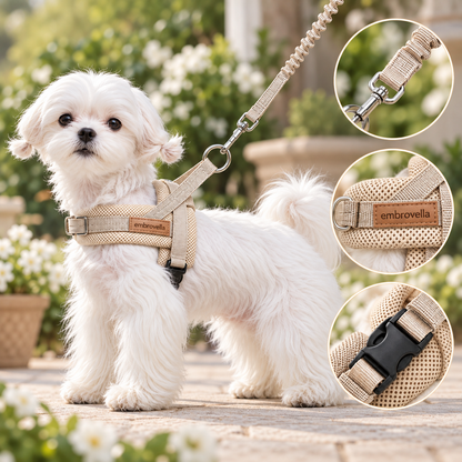 Embrovella Neutral Beige Mesh Walk Set